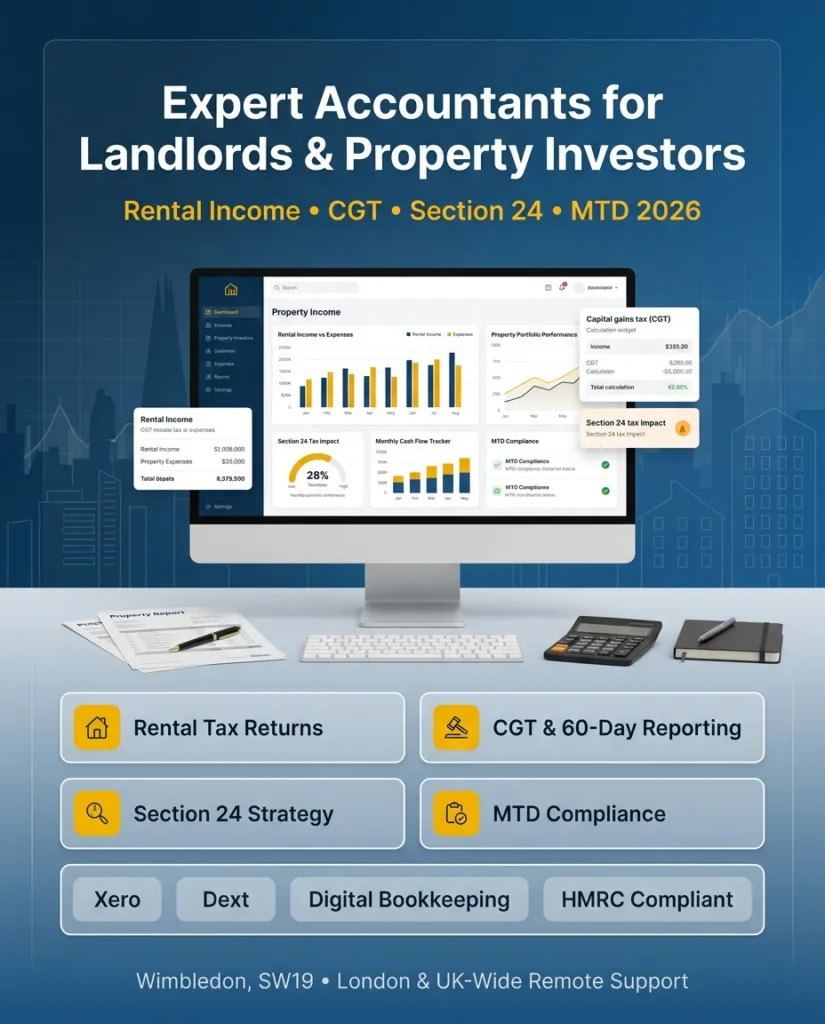 Accountants for Landlords & Property Investors in Wimbledon