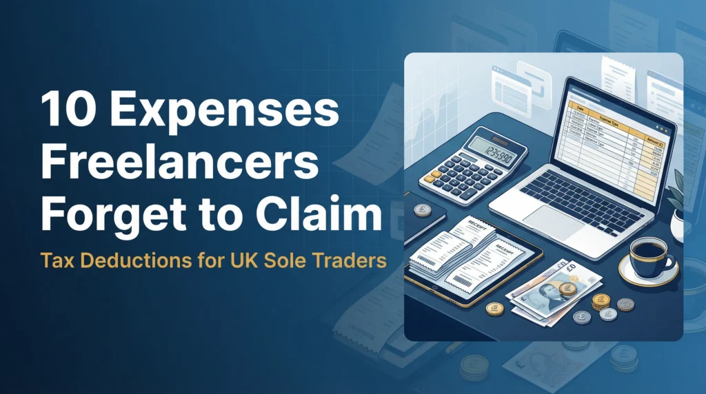 freelancer tax deductions uk expenses sole traders forget